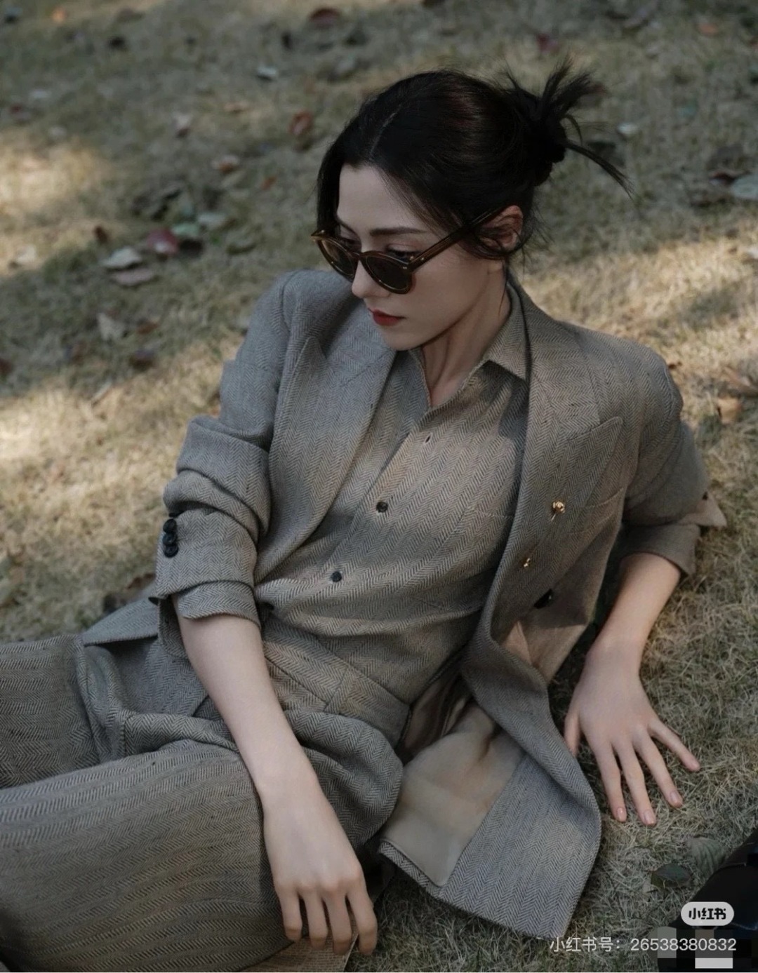 “High-End Quality Women’s Clothes: Linen Coats, Shirts, Pants, Official OL Style – 3 Packs Available” - 图片 4