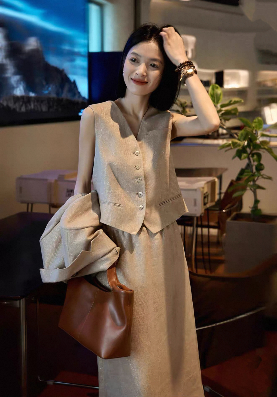 High-Quality Women’s Clothes: YSL 100% Lilac 3 Packages – Original, Customized, Luxuriant, High-End Senses - 图片 4