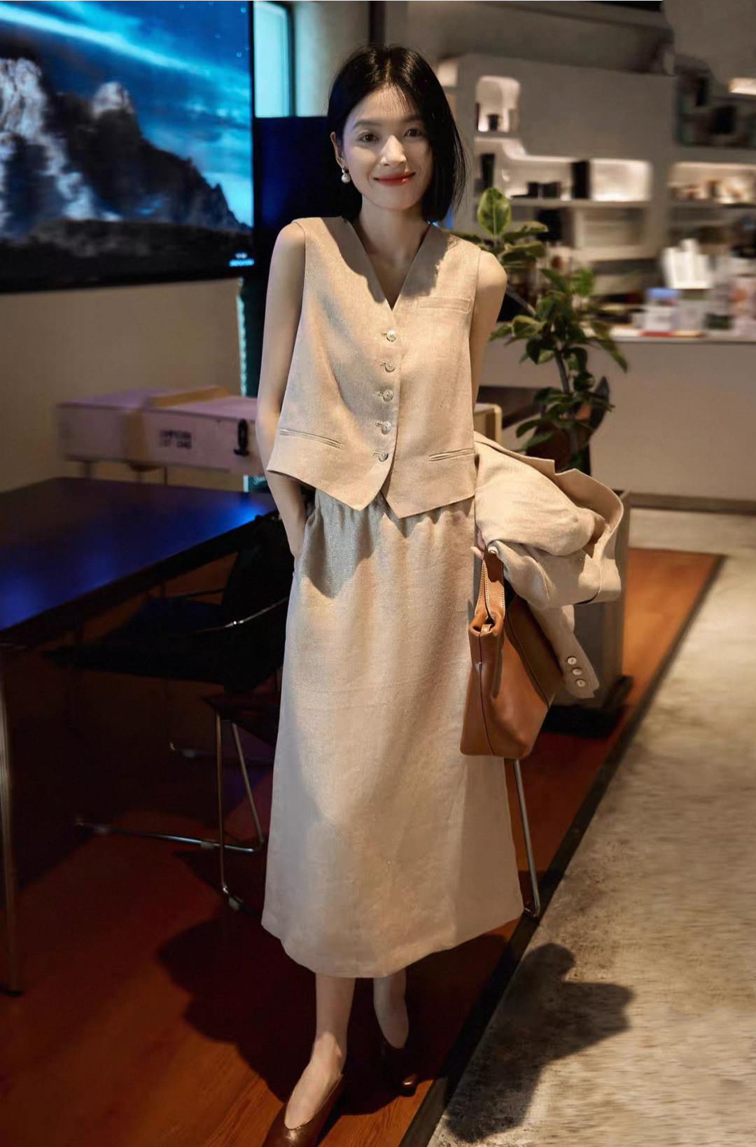 High-Quality Women’s Clothes: YSL 100% Lilac 3 Packages – Original, Customized, Luxuriant, High-End Senses - 图片 6