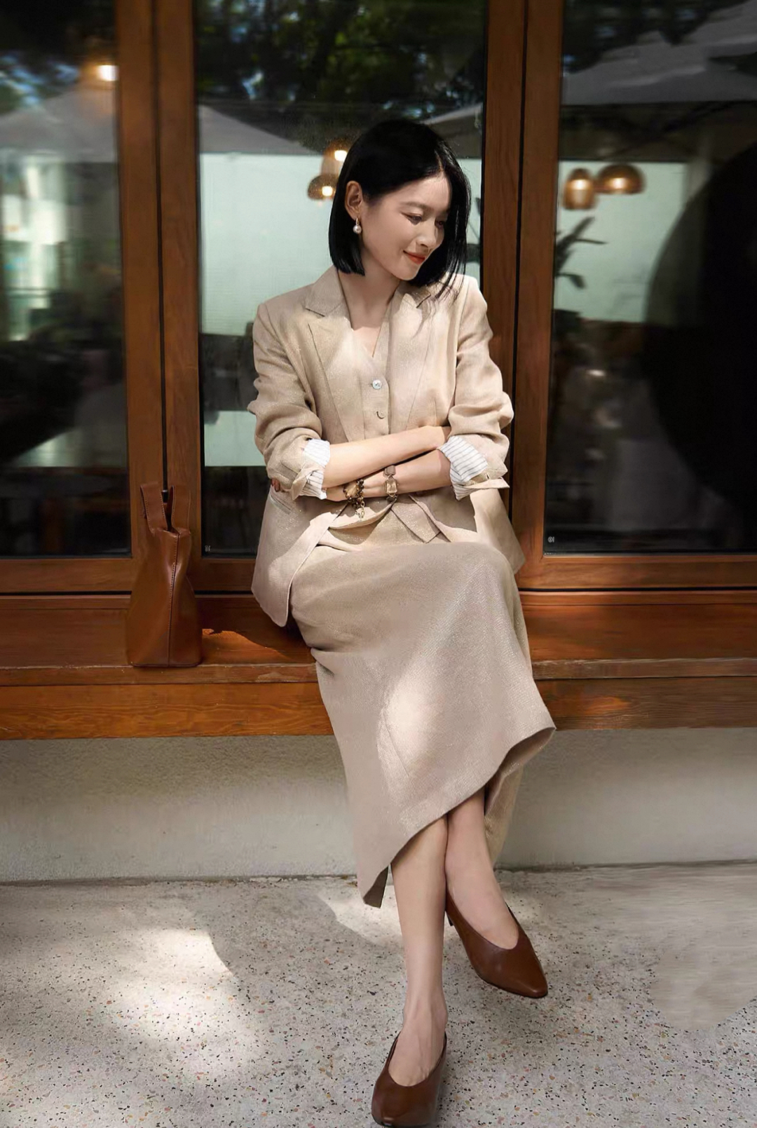 High-Quality Women’s Clothes: YSL 100% Lilac 3 Packages – Original, Customized, Luxuriant, High-End Senses - 图片 7