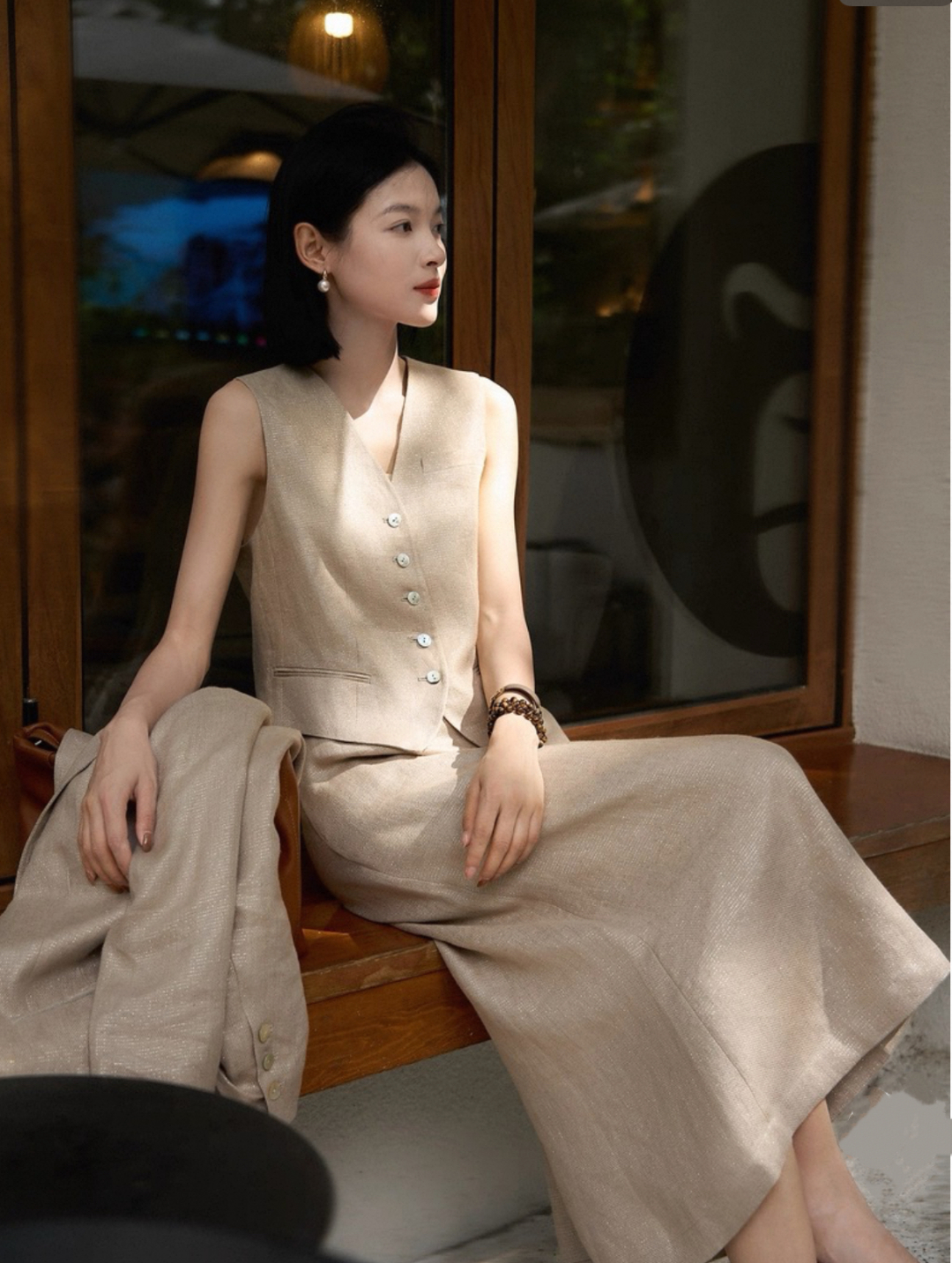 High-Quality Women’s Clothes: YSL 100% Lilac 3 Packages – Original, Customized, Luxuriant, High-End Senses - 图片 9