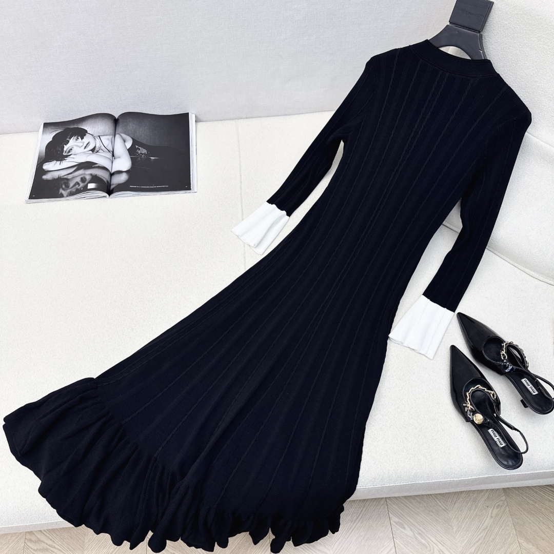 Elegant Knit Maxi Dress - Autumn Collection Special Yarn, Chic Party Outfit 8 cmp i1752900211573 7684 0 6