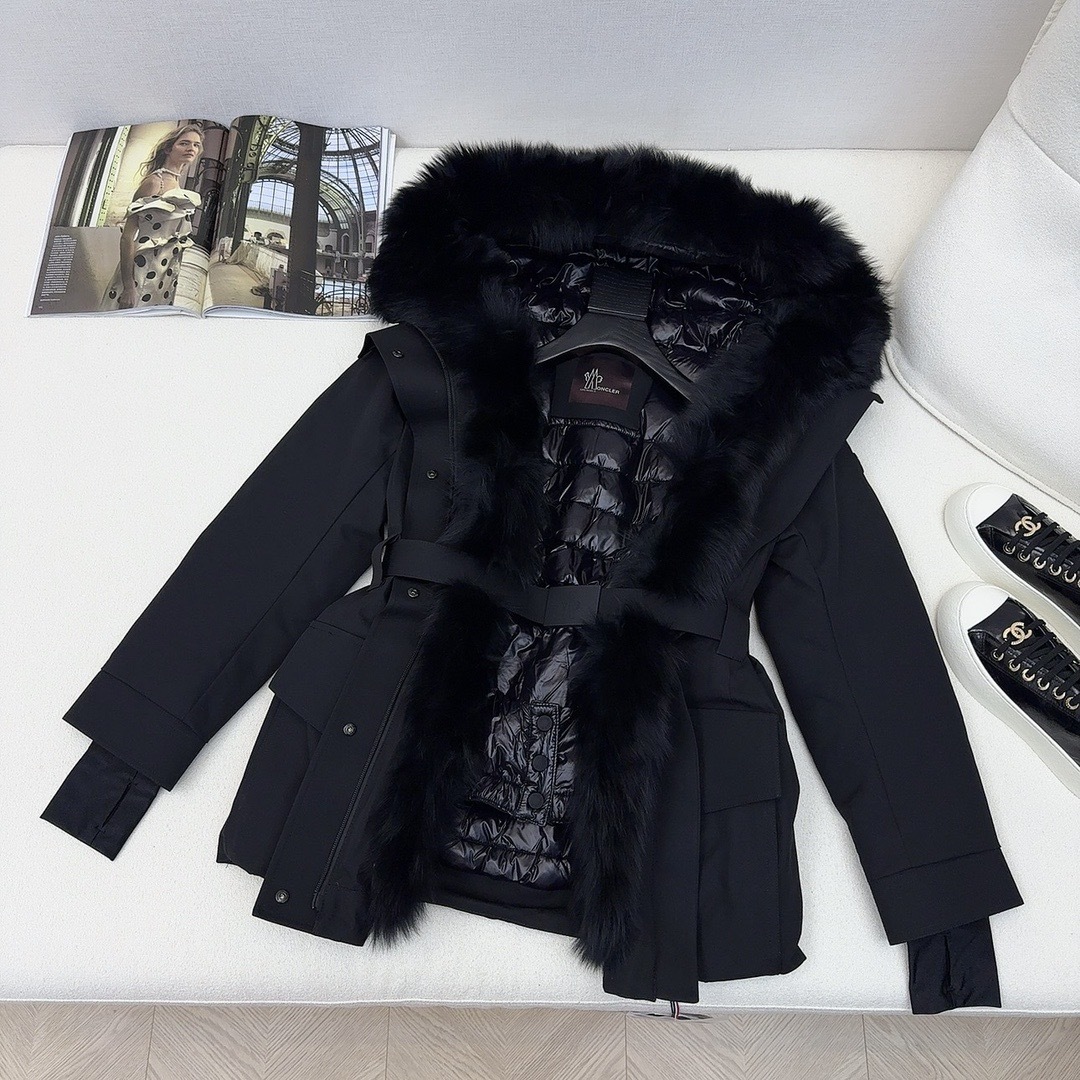 原单品质 MC 25Ss———秋冬最新款经典Celac短款收腰羽绒滑雪服 🖤定制超级无敌 进口芬兰狐狸大
