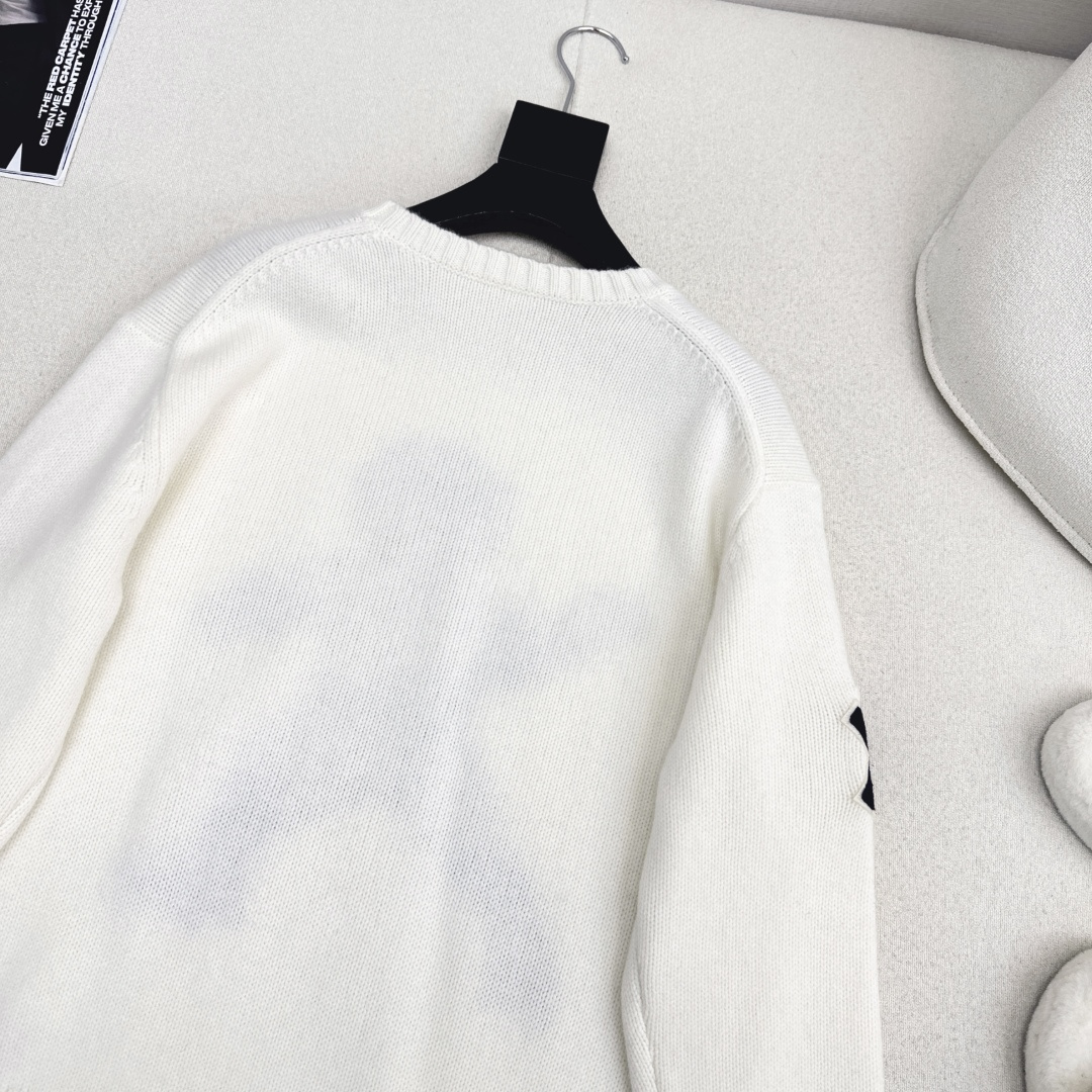 独家款～ RL 25Ss———秋冬最新款联名棒球小熊套头毛衣🖤美式休闲穿搭 品质控必入 进口百分百羊毛软