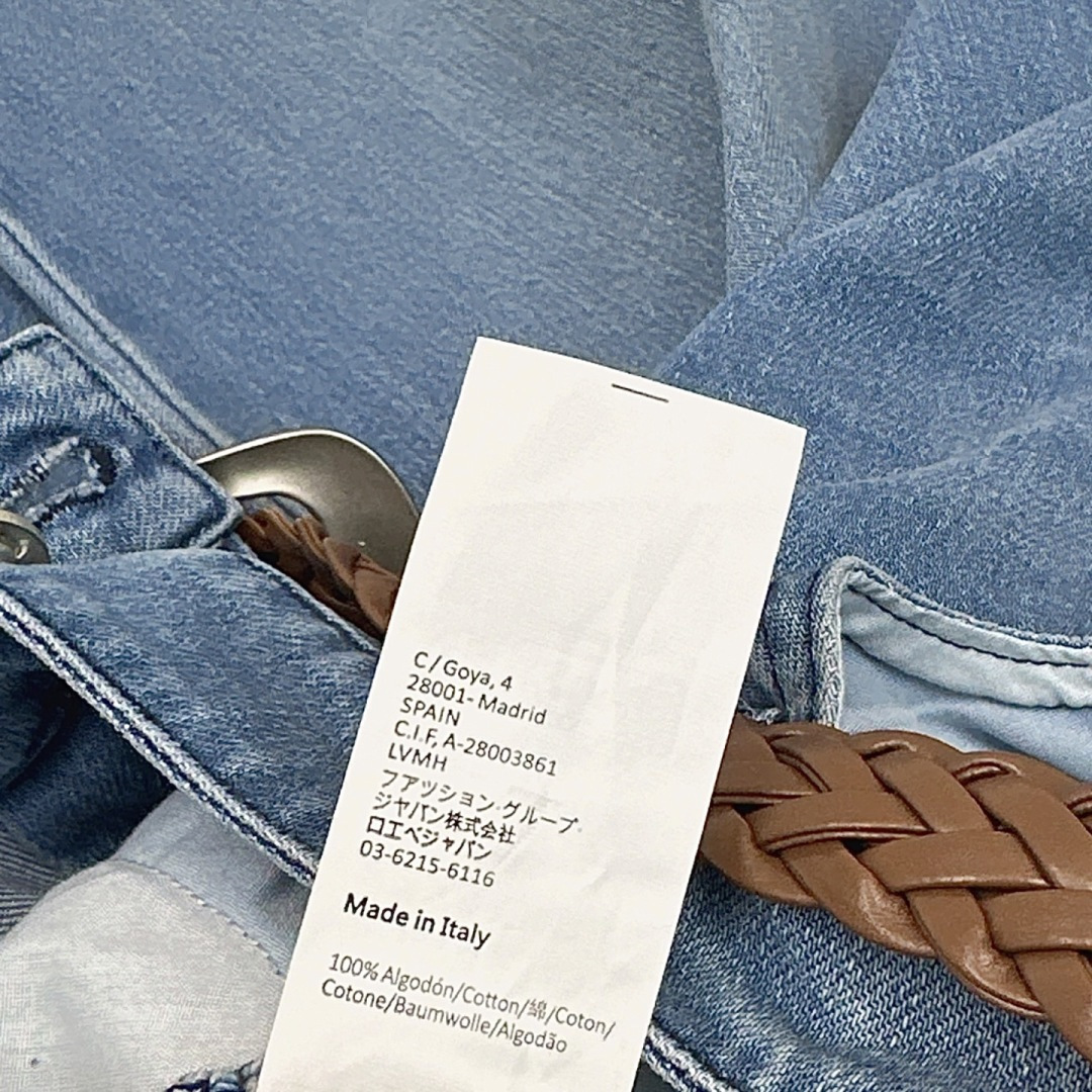 显长腿系列 Loe 25Ss———早秋最新款编织腰带装饰直筒牛仔裤🩵直筒版型真是太好穿了 一秒遮肉又显高