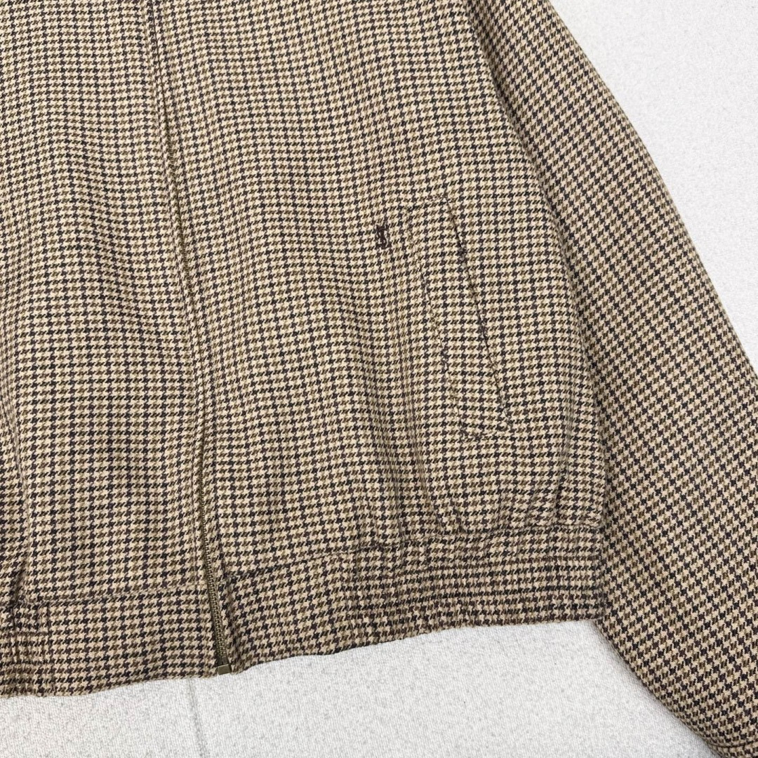 Slp🆕 25Ss————秋冬最新款复古千鸟格夹克外套🤎帅气男友风穿搭～～ 经典棒球服小短款夹克版型 百