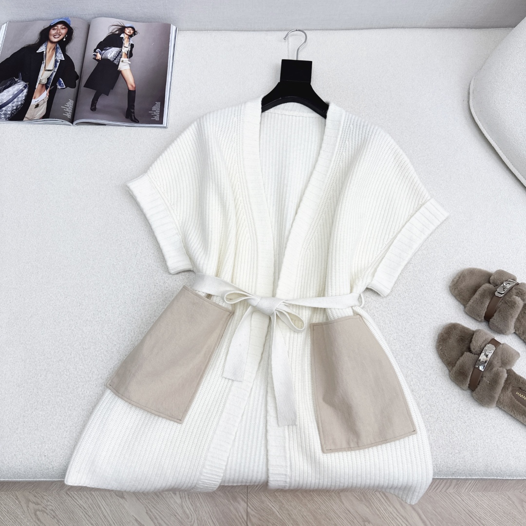Elegant Suede Vest with Wool Lining - Versatile Mid-Length Cardigan 8 cmp i1758730620121 296 0 6