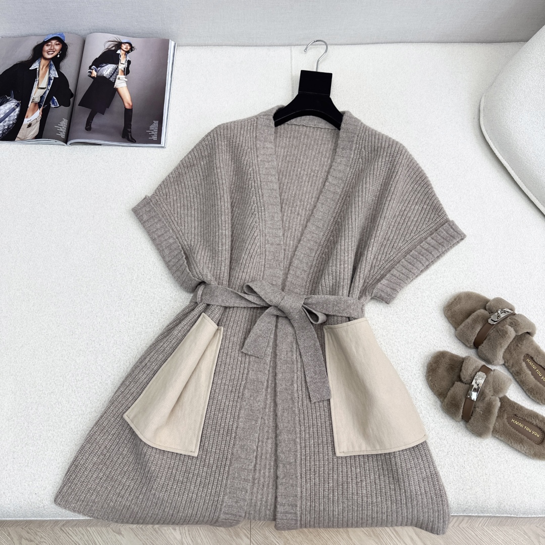 Elegant Suede Vest with Wool Lining - Versatile Mid-Length Cardigan 7 cmp i1758730622442 7142 0 5