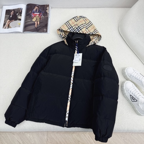 Burberry Vintage Check Down Puffer Jacket Hooded Winter Coat 1 Burberry Vintage Check Down Puffer Jacket Hooded Winter Coat