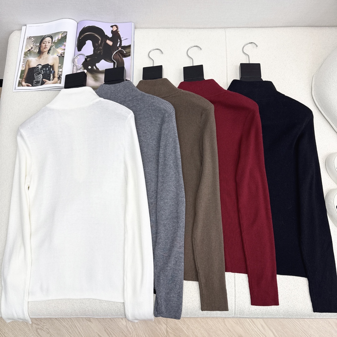 Minimalist Wool Blend Pullover Sweater, Long Sleeve Knit Top for Women 9 cmp i1758899204966 3746 0 7