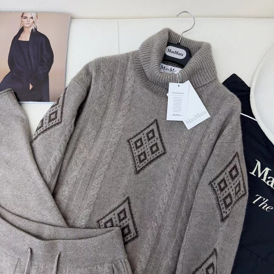Wool Set, Fall Winter Knitted Outfit, Elegant Loungewear 4 cmp i1758899415110 7241 0 2