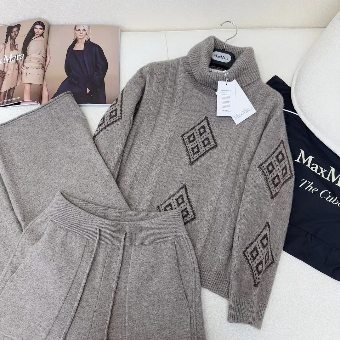 Wool Set, Fall Winter Knitted Outfit, Elegant Loungewear 3 cmp i1758899415112 8744 0 1