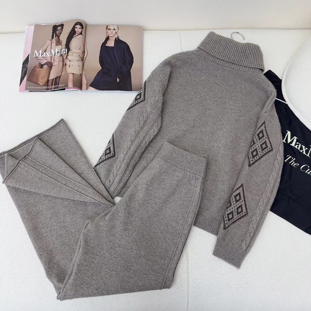 Wool Set, Fall Winter Knitted Outfit, Elegant Loungewear 8 cmp i1758899415112 951 0 8