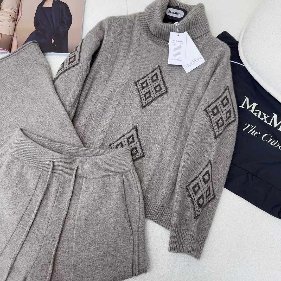 Wool Set, Fall Winter Knitted Outfit, Elegant Loungewear 6 cmp i1758899416663 1331 0 4