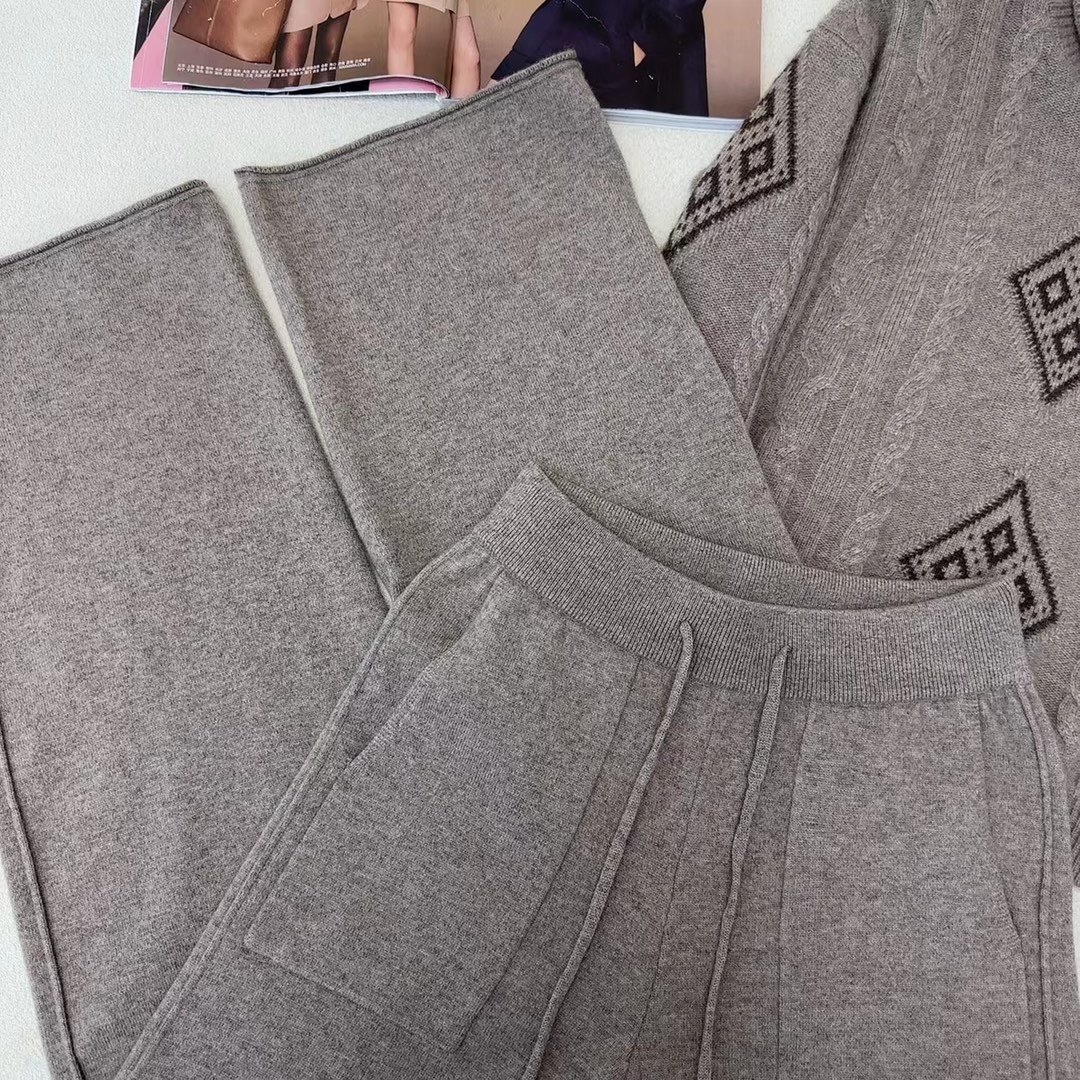 Wool Set, Fall Winter Knitted Outfit, Elegant Loungewear 7 cmp i1758899416663 730 0 6