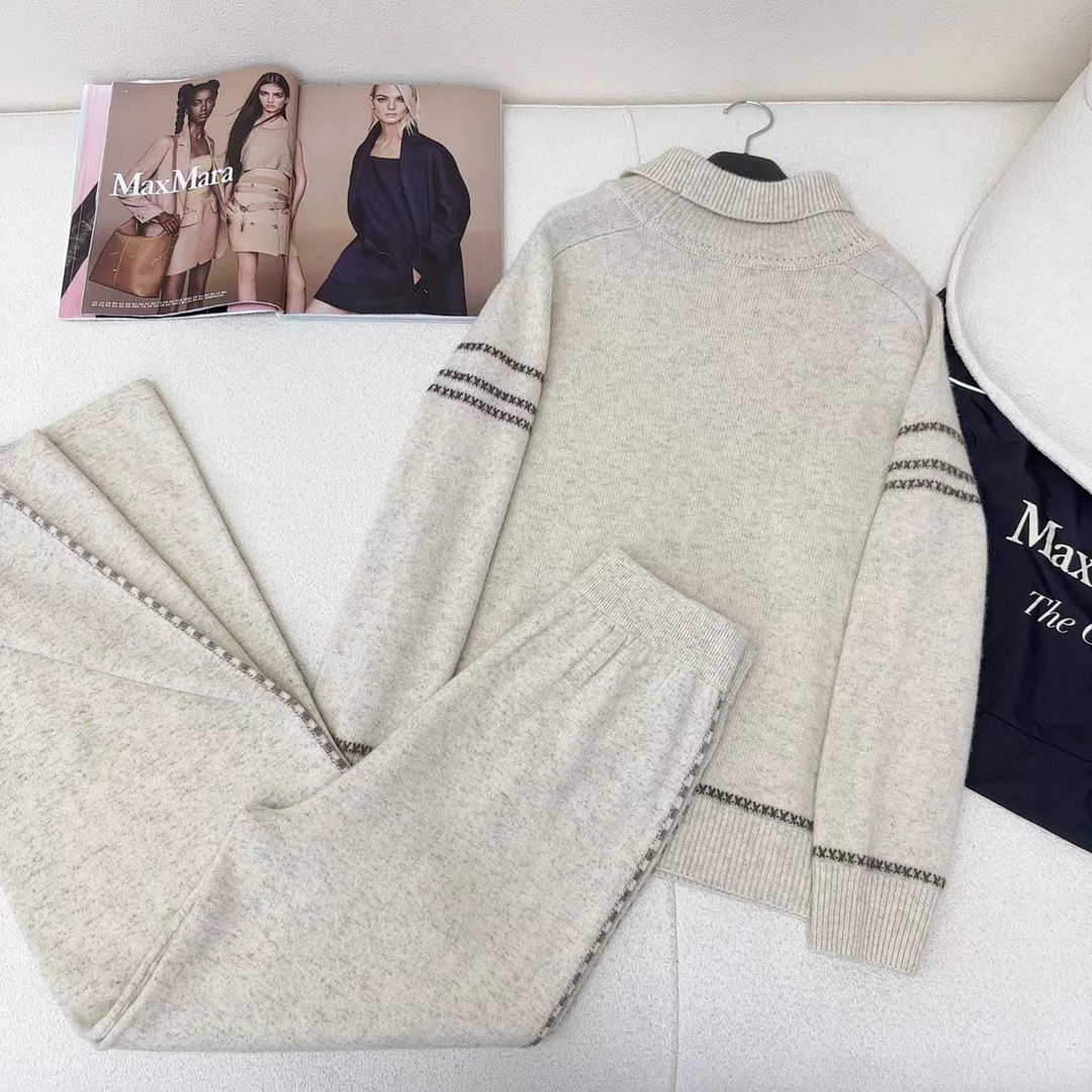 Wool Set: Stylish Knitwear for Women - Elegant Loungewear in Earth Tones 7 cmp i1758899545670 134 0 8