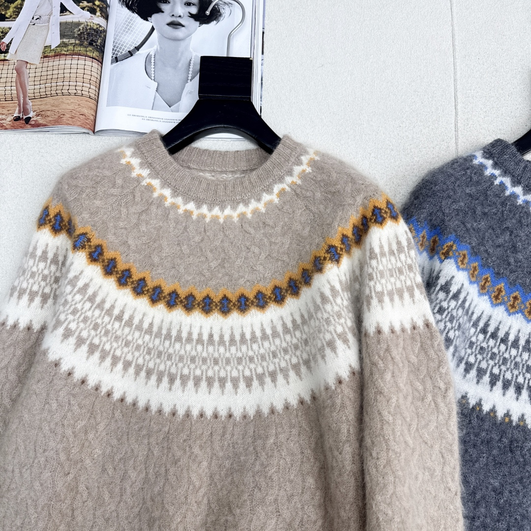 Fair Isle Knit Sweater: Vintage-Inspired, Cozy Wool Blend, and Relaxed Fit 4 cmp i1760720858733 3460 0 2