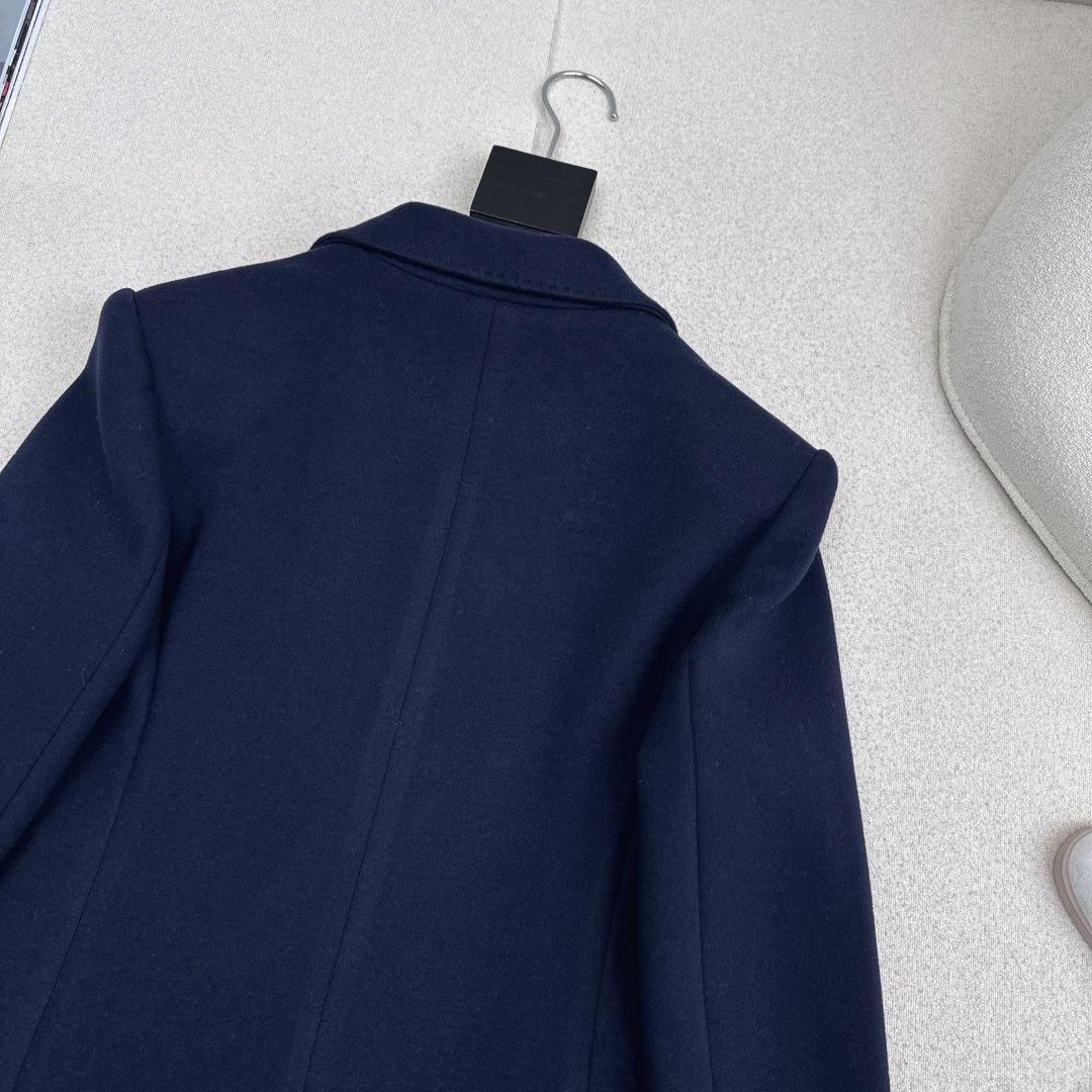 减龄学院风 RL 26Ss————早春最新款重工刺绣徽章西装外套 🩶时髦学院风 可酷可飒 日常百搭单品 