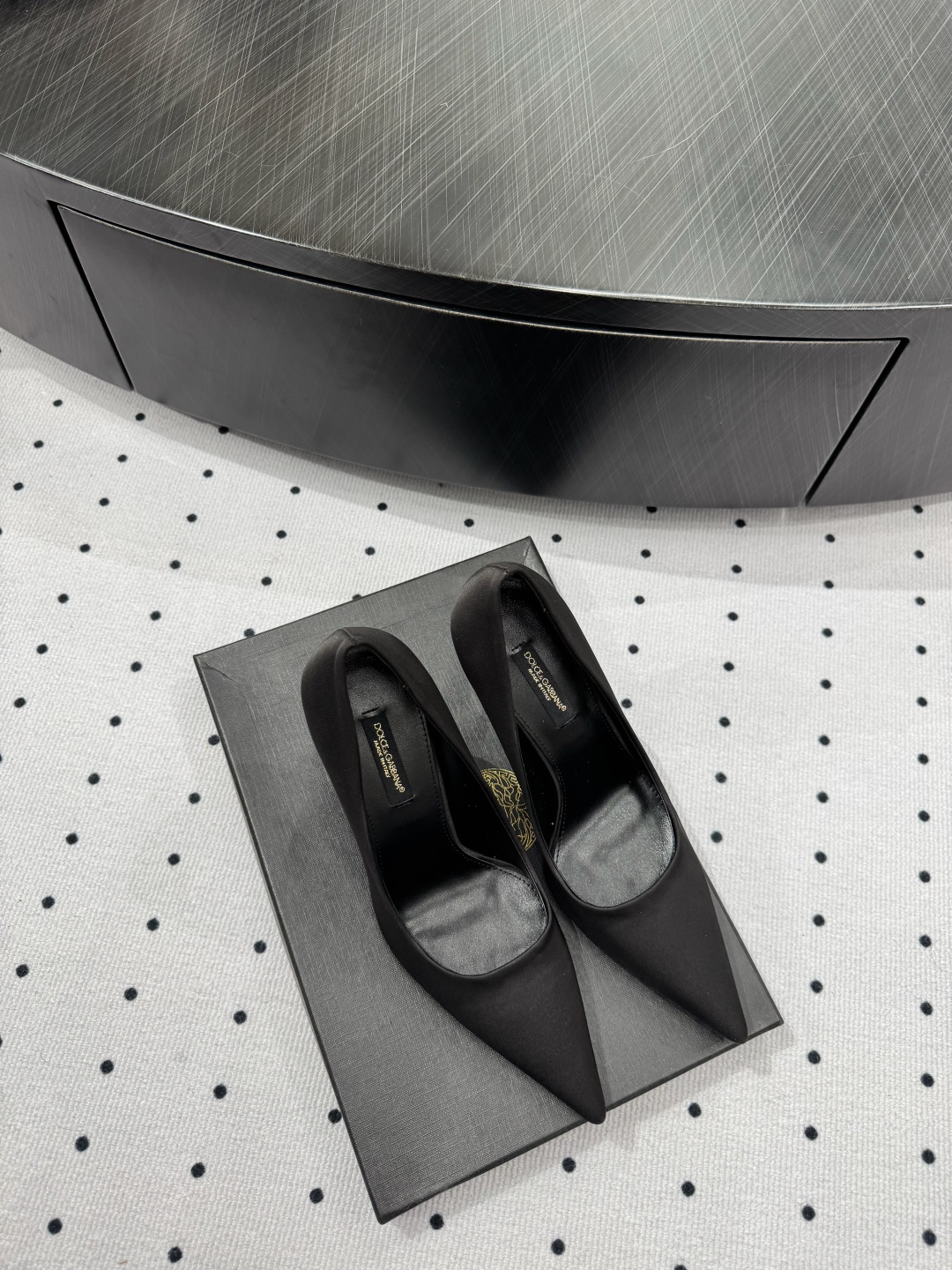 Dolce & Gabbana 25FW Single Shoes: Sheepskin, Oxen Sole, 10cm Cyclops, Top Market Quality - 图片 9
