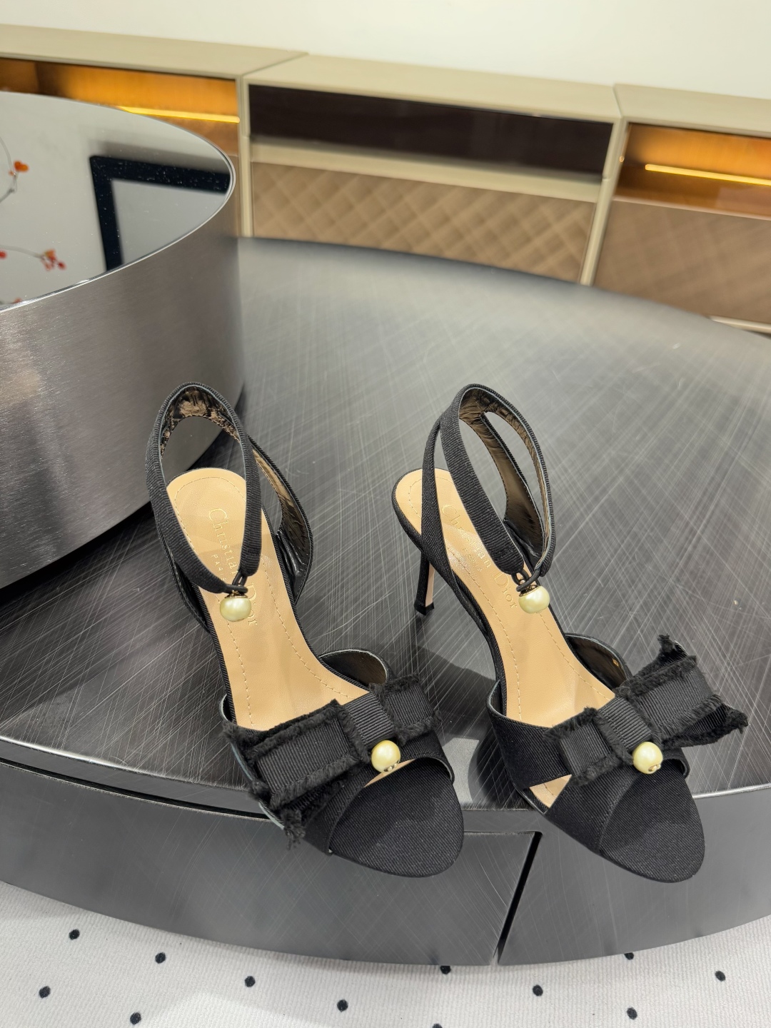 Dior SS24 New Summer Elegant Heeled Sandals with Bow Detail 9 cmp i1742976569451 3188 0 7