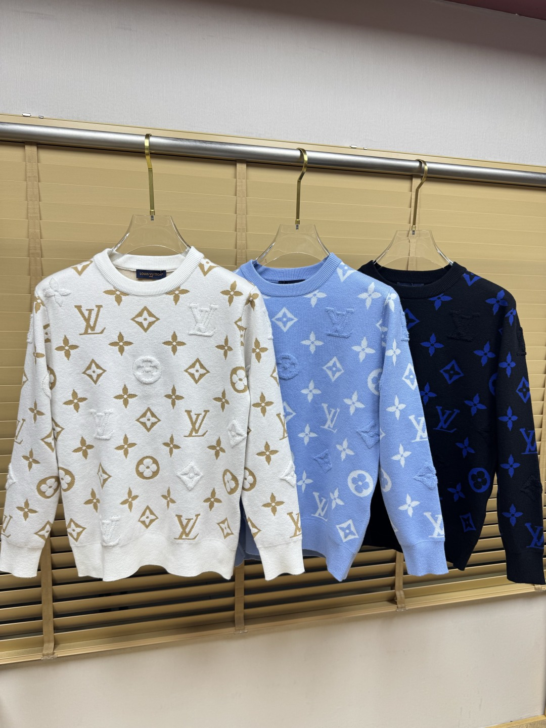 Louis Vuitton Allover Monogram Sweater