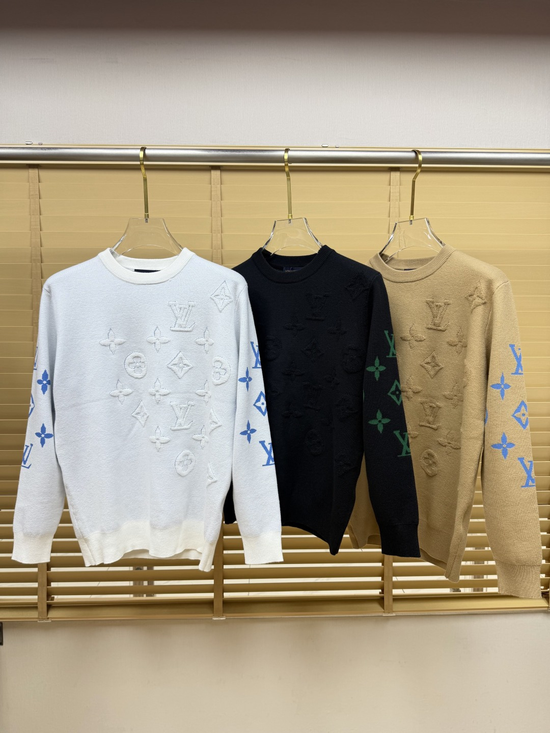 Louis Vuitton Monogram Sleeve Sweater