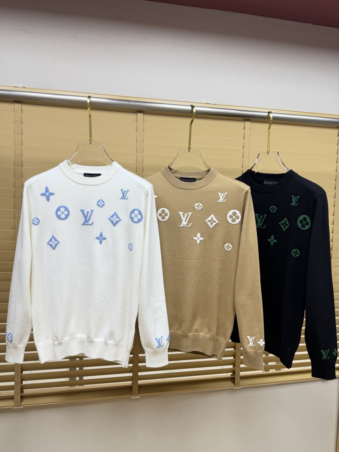 Louis Vuitton Monogram Crew Neck Sweater