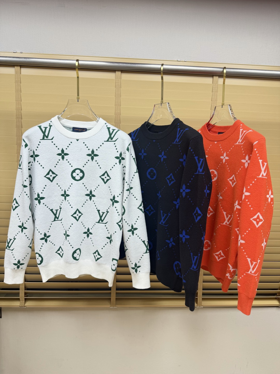 Louis Vuitton Monogram Crew Neck Sweater