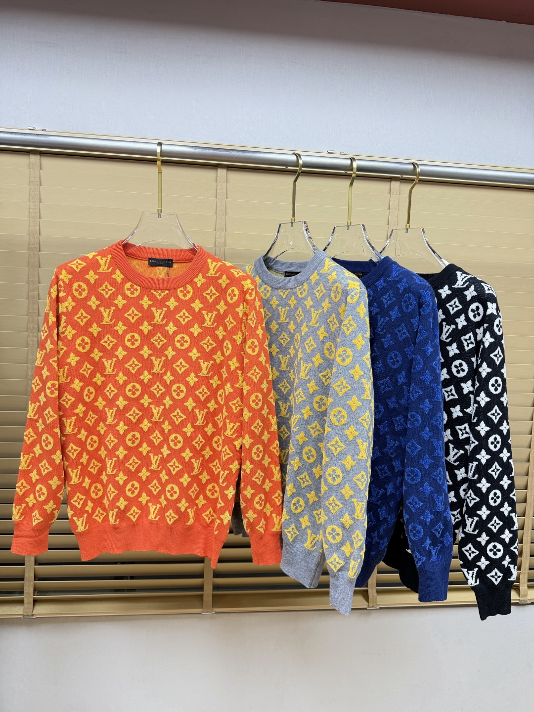 Louis Vuitton Allover Monogram Sweater