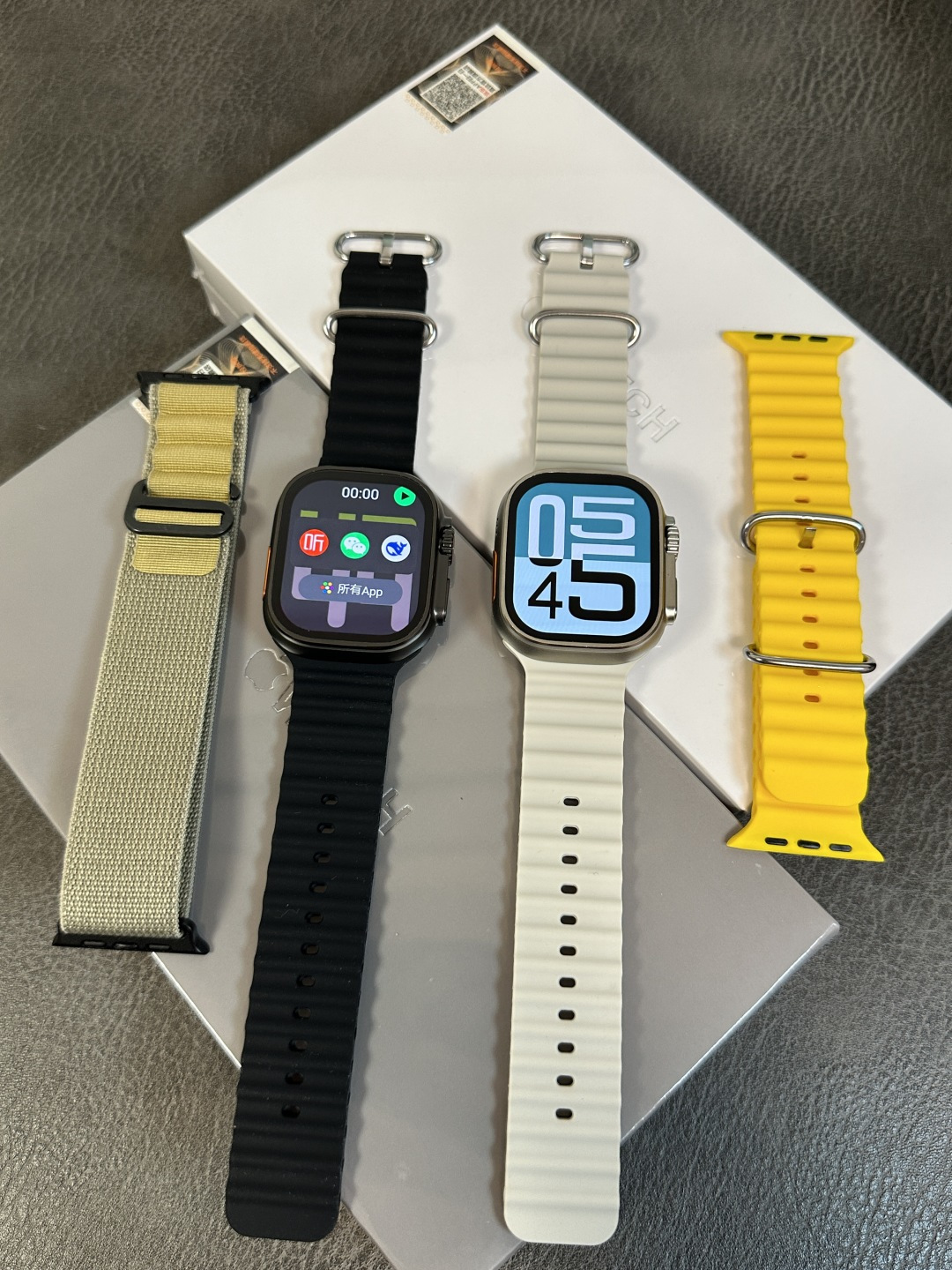 能登录微信的 京东升级版 批💰280 苹果AppleWatch Ultra2 京东升级版‼️ 黑银2个颜色 支持手表回复微信消息!