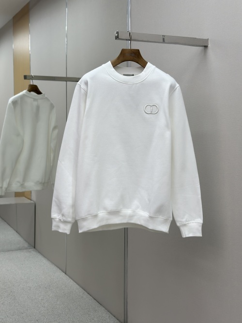 Dior CD Icon Embroidered Long Sleeve Sweatshirt - Soft Cotton Fleece 1 Dior CD Icon Embroidered Long Sleeve Sweatshirt - Soft Cotton Fleece
