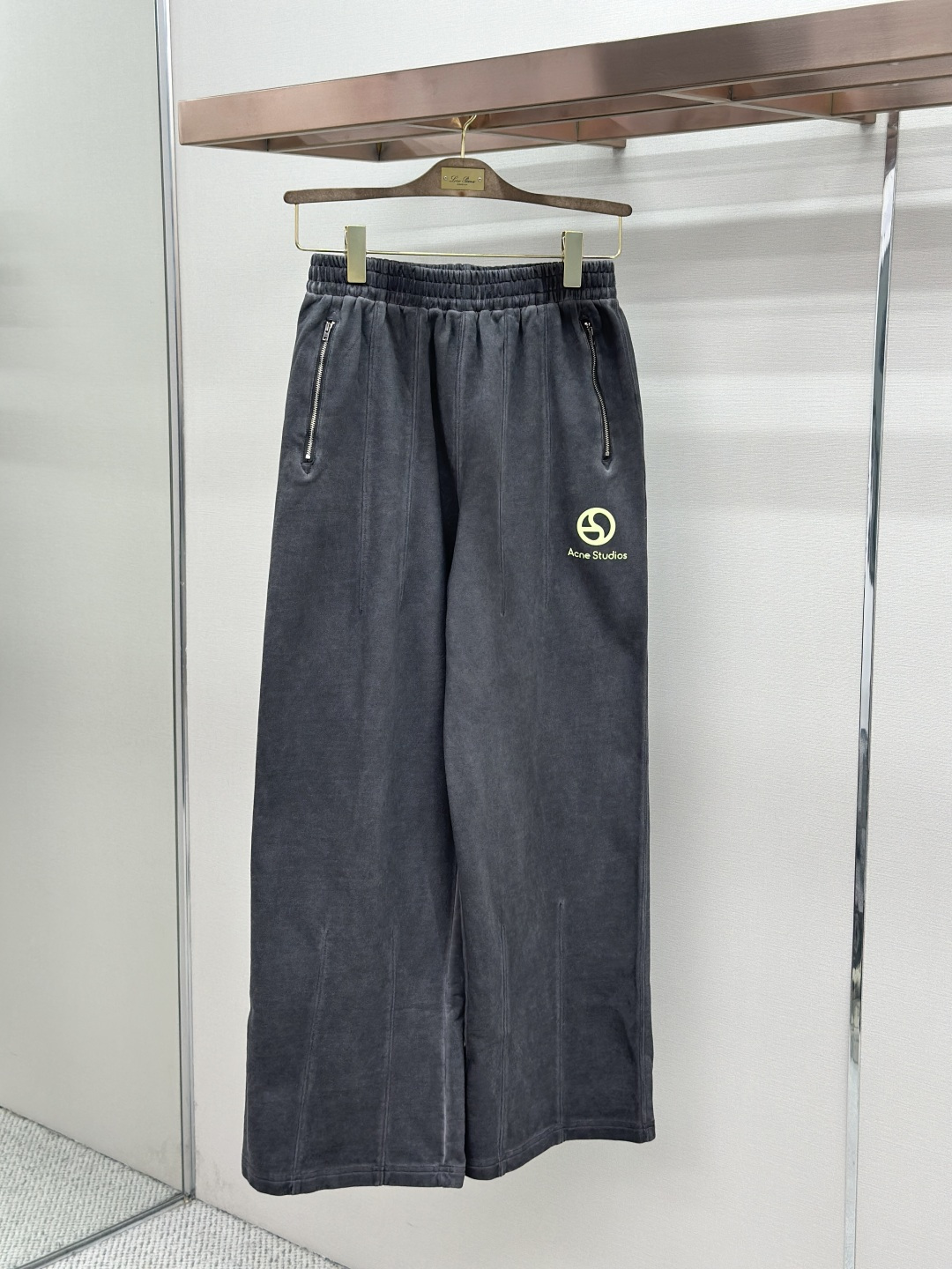 Acne Studios Acne Studios 做旧徽标长裤