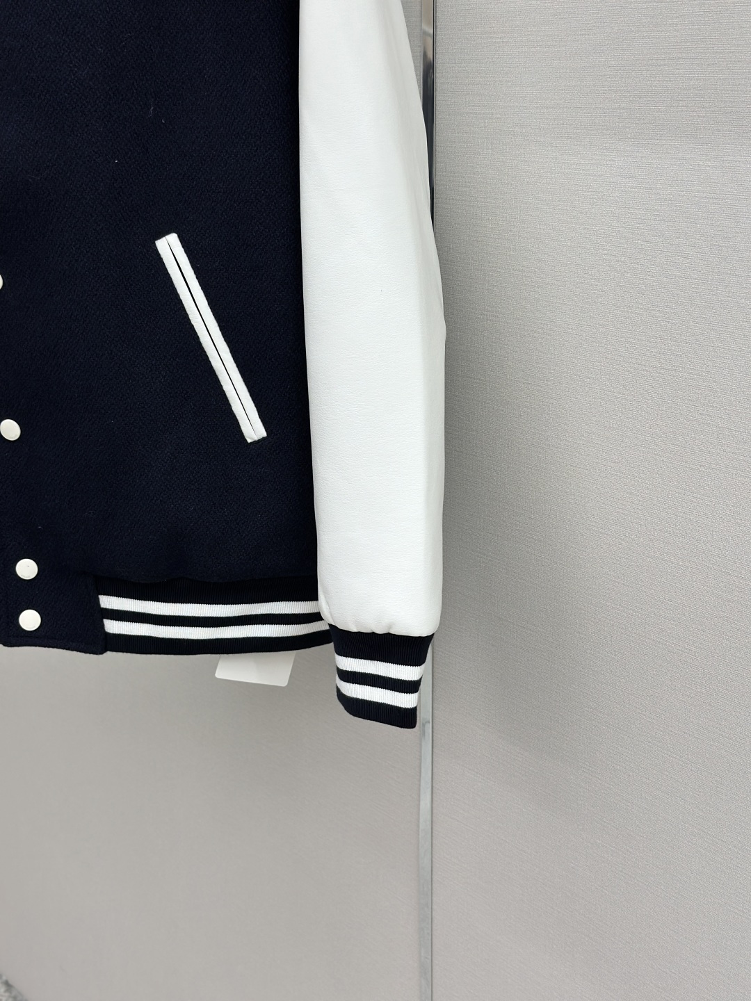 Celine Celine 凯旋门字母章仔刺绣棒球服