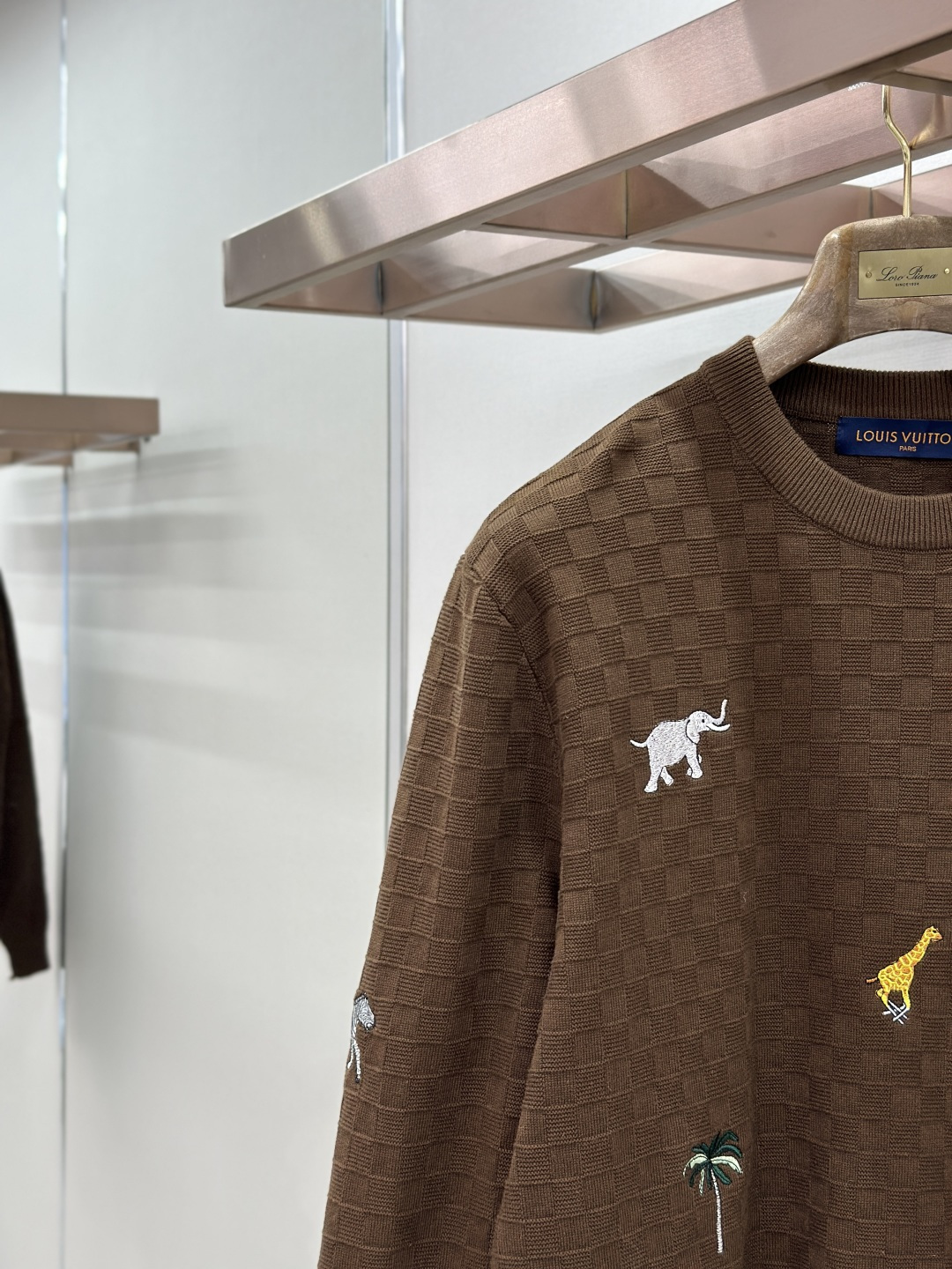 Louis Vuitton LOUIS VUITTON 2026SS早春新款圆领针织毛衣