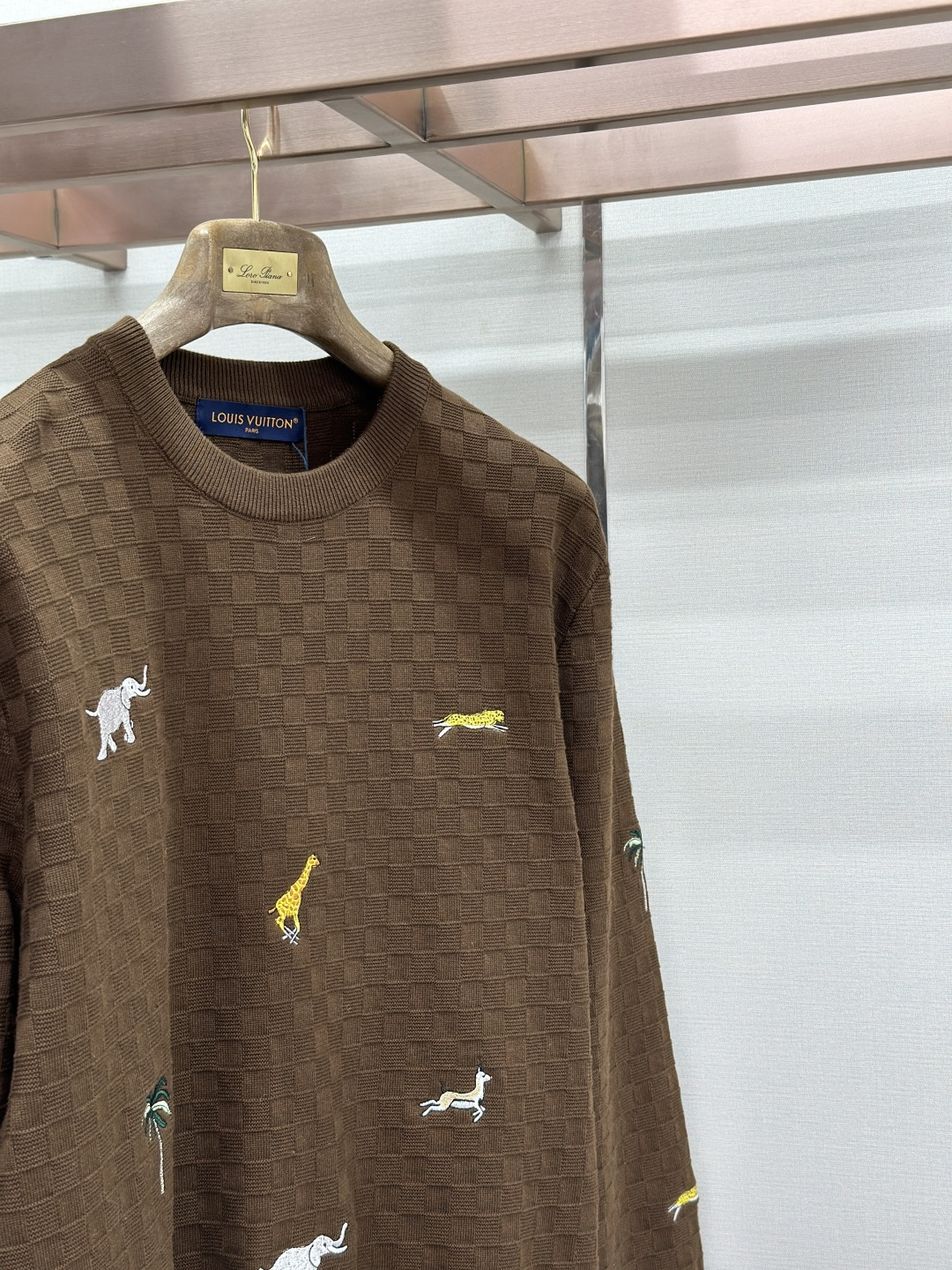 Louis Vuitton LOUIS VUITTON 2026SS早春新款圆领针织毛衣