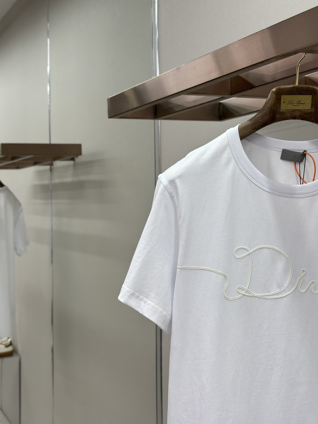 Dior Dior Ribbon 刺绣短袖