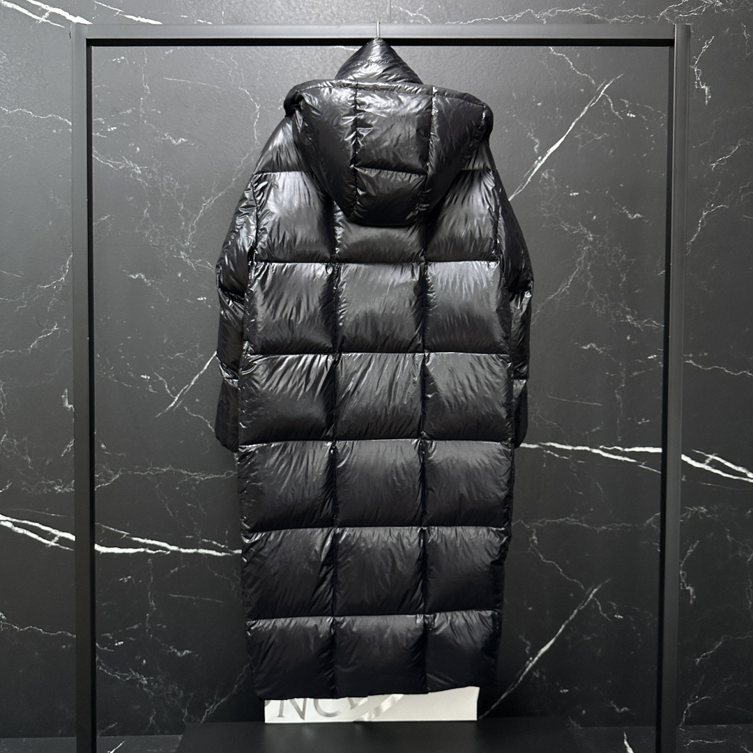 #正品级：#Moncler/蒙口#Parnaiba 宋茜长款面包服 /长款羽绒服#017#SIZE:0#