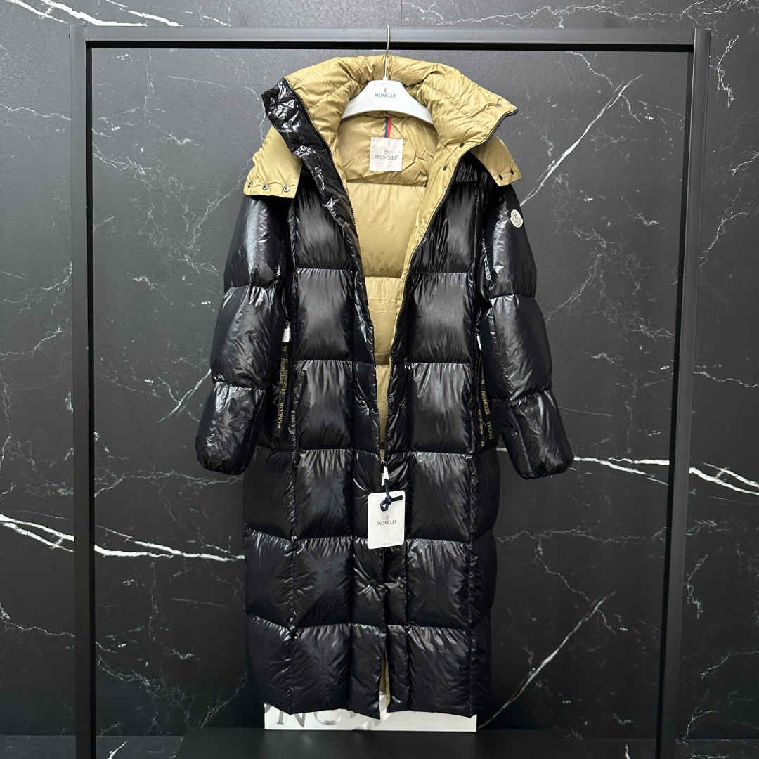 #正品级：#Moncler/蒙口#Parnaiba 宋茜长款面包服 /长款羽绒服#017#SIZE:0#