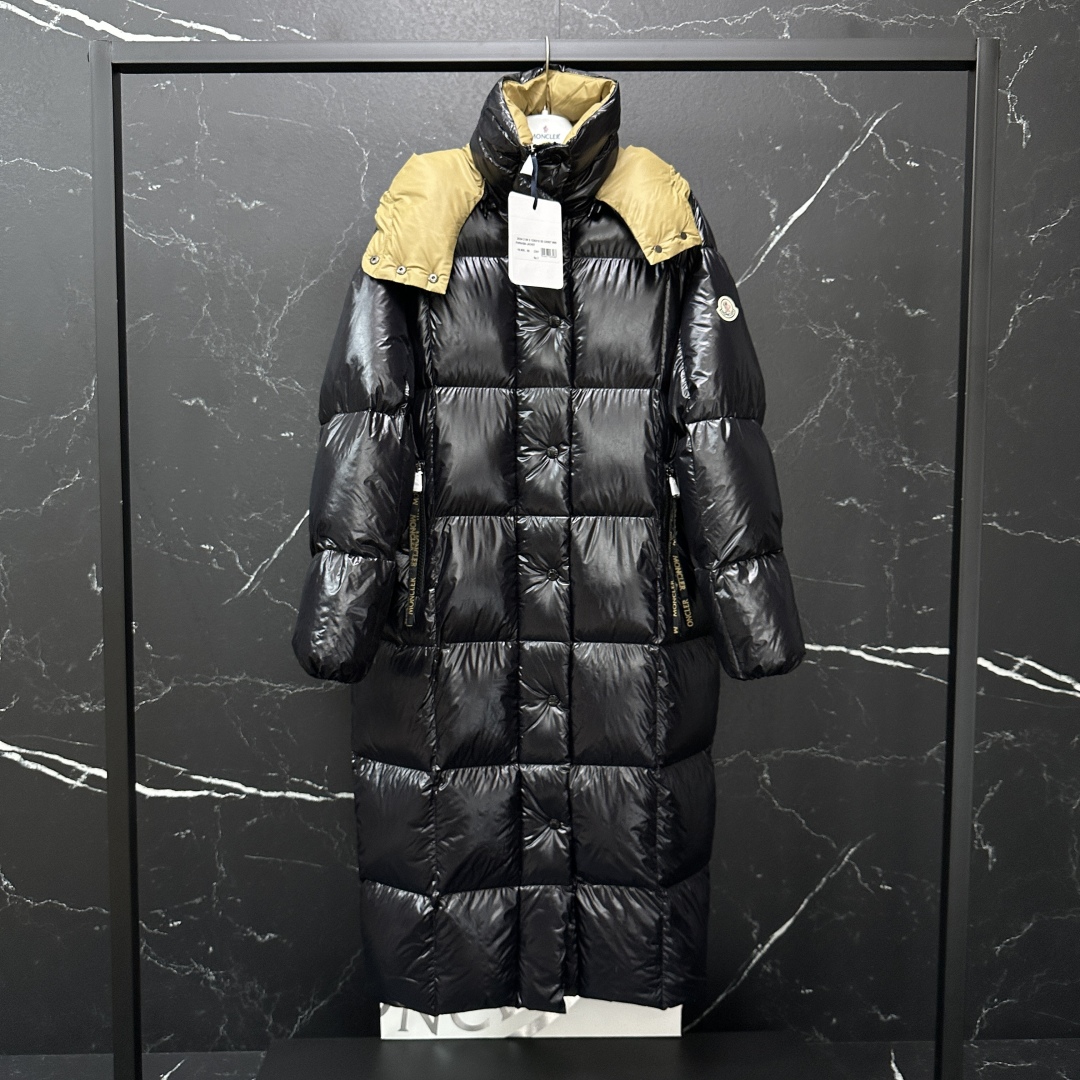 #正品级：#Moncler/蒙口#Parnaiba 宋茜长款面包服 /长款羽绒服#017#SIZE:0#