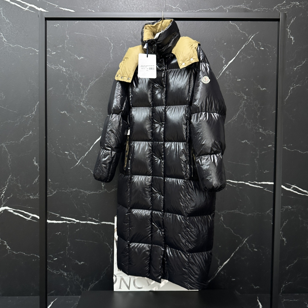 #正品级：#Moncler/蒙口#Parnaiba 宋茜长款面包服 /长款羽绒服#017#SIZE:0#