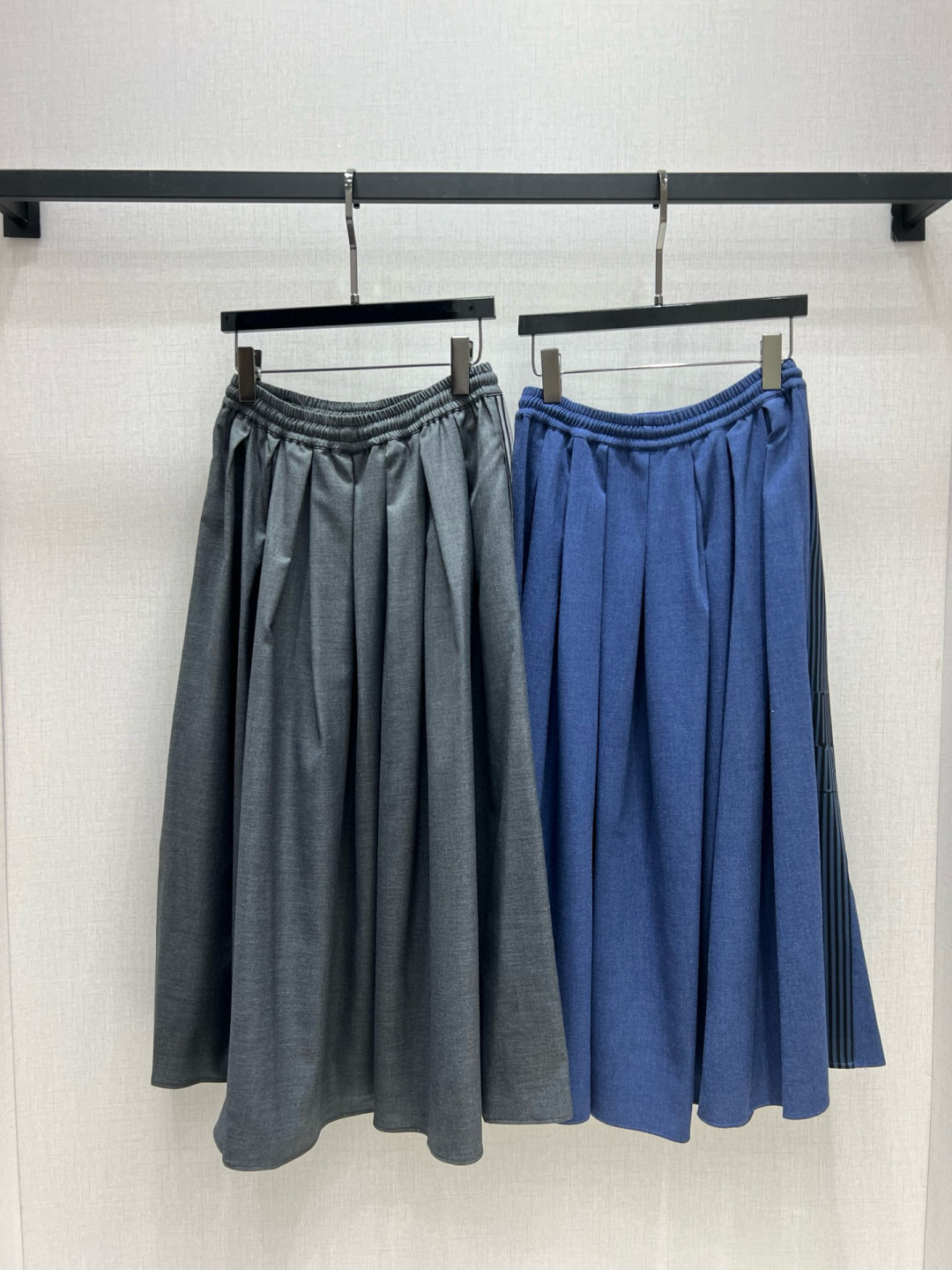 Striped Drawstring Midi Skirt - High Waist A-Line Skirt for Women 8 cmp i1747418656042 768 0 6