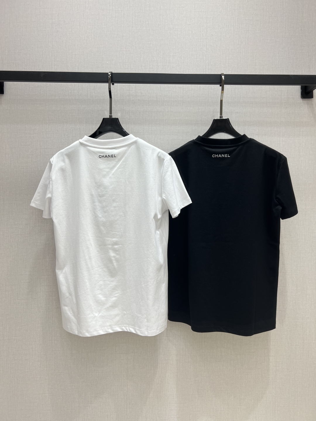 Embroidered Beaded Letter Short Sleeve T-Shirt - Breathable & Comfortable 9 cmp i1748457332366 4946 0 7