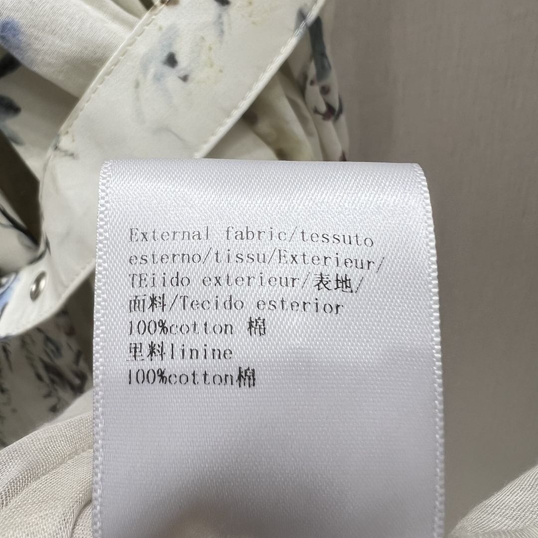 Elegant Floral Print Cotton Dress with Mandarin Collar - Spring/Summer 2025 10 cmp i1748767613633 7186 0 8