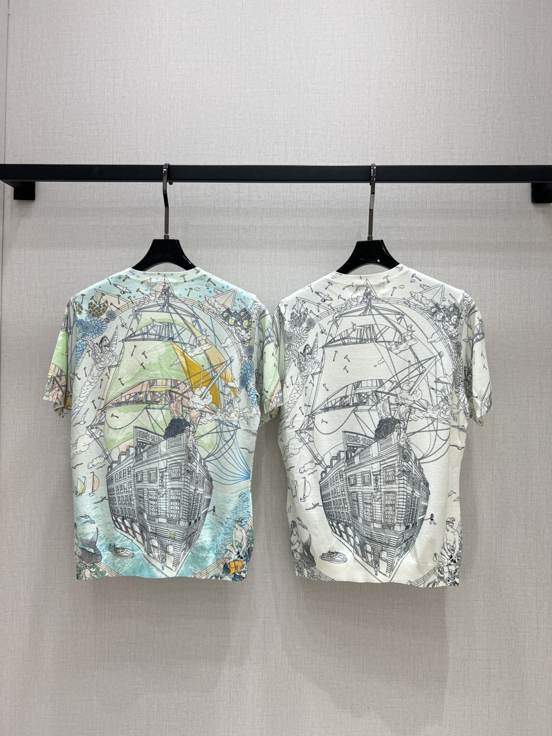 Hermes 2025 Spring/Summer Pirate Ship Short Sleeve Knit Top 9 cmp i1748775452445 8839 0 7