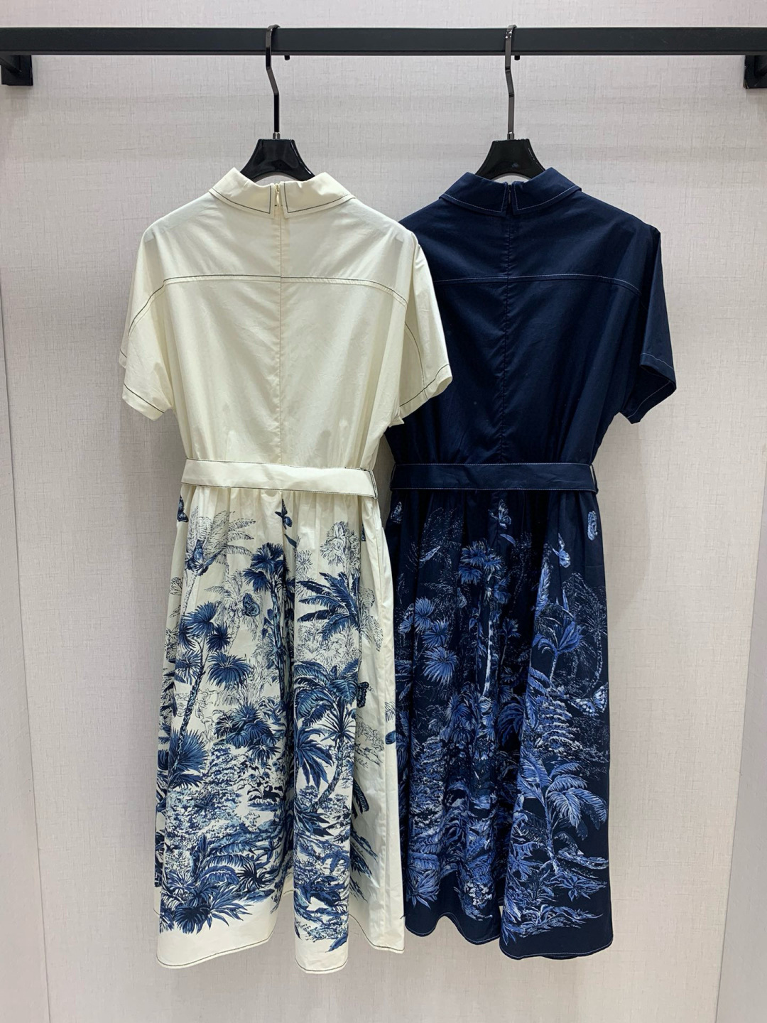 Elegant Floral Print Cotton Dress with Pocket Detail | Fashionable A-Line Design 8 cmp i1751114348591 6415 0 6
