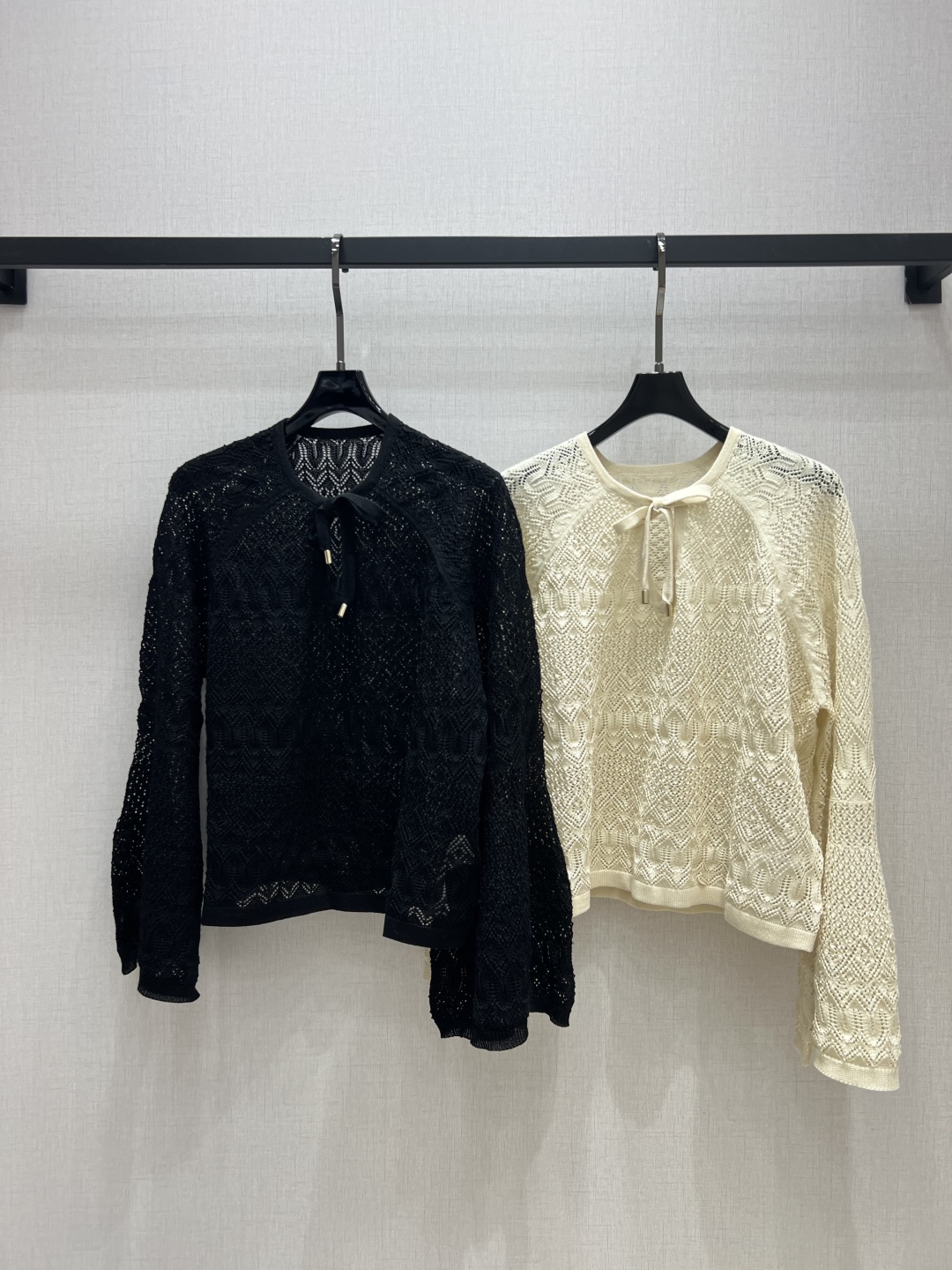 Zimmermann V-Neck Knitted Sweater - Elegant Bell Sleeve Design 3 cmp a1754980499671 6178