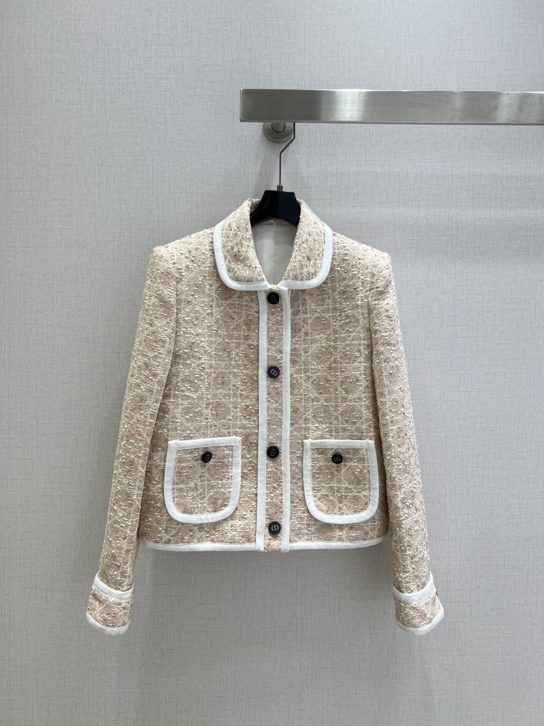 Elegant Tweed Jacket Fall 2025 Collection - Inspired by Dior, Size S-M-L