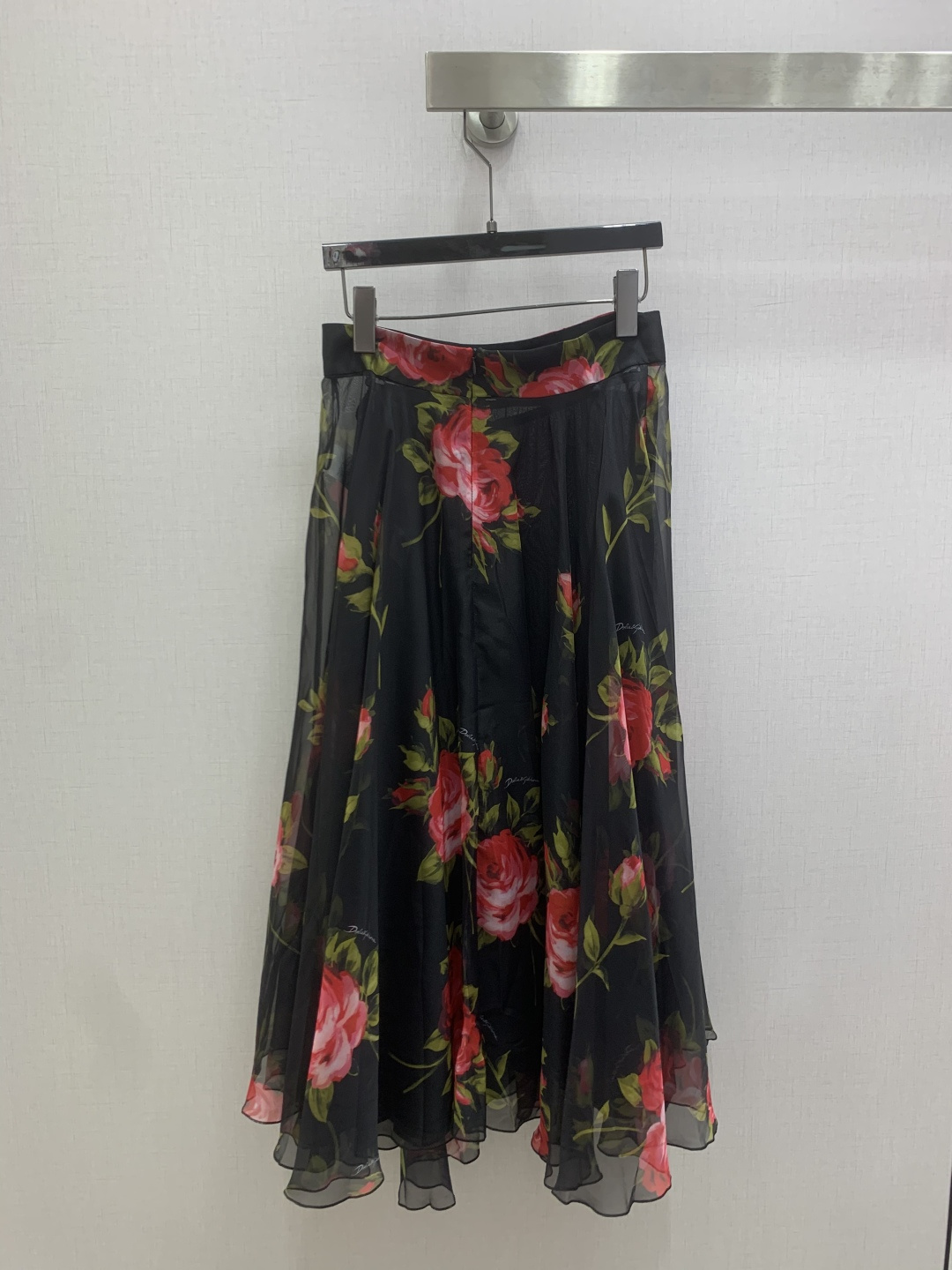 돌체앤가바나 실크 프린트 롱 스커트 91860 이미지 9