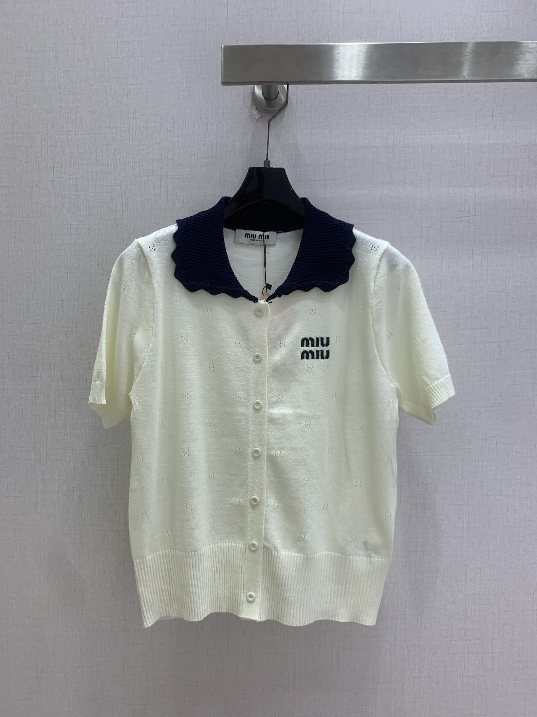 미우미우 여성 반팔 101725 Miu Miu T Shirt