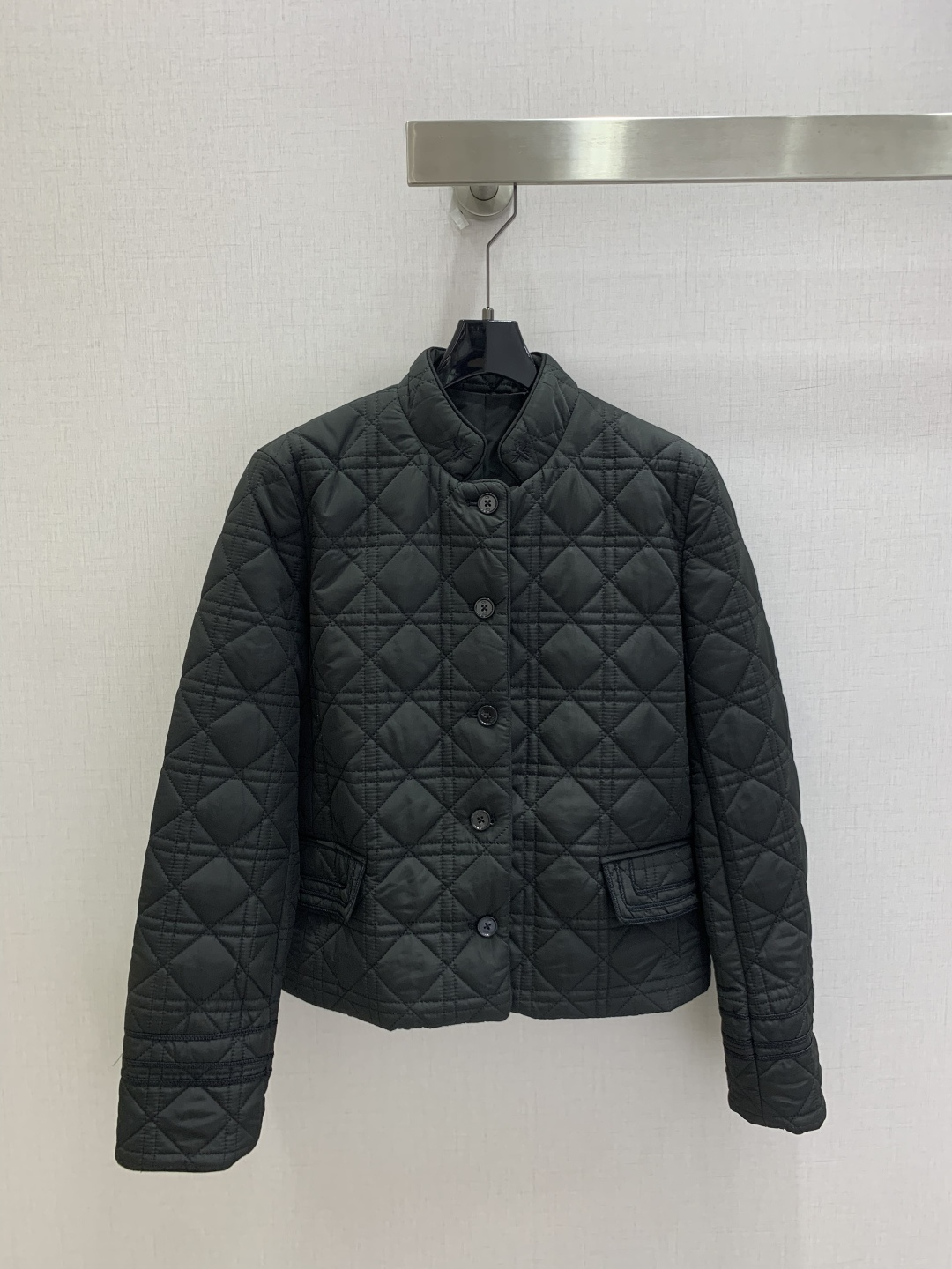 Dior Black Diamond Quilted Jacket